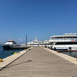 Türkischer Hafen & Passkontrolle
