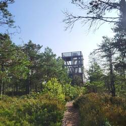 Natürlich gibt es auch wieder einen Aussichtsturm!