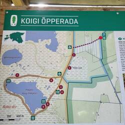 Es gibt einen Trailhead.