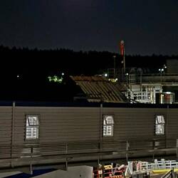 Schön mit Vollmond