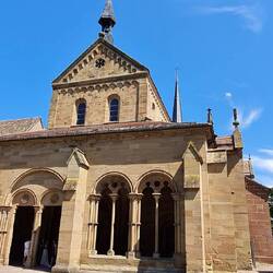 Die Klosterkirche, hier hat Patti und Sarah geheiratet