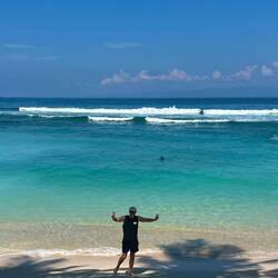 Pandan Beach, Candidasa. Pic by Kendra.