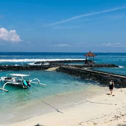 Pandan Beach, Candidasa. Pic by Kendra.