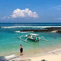 Pandan Beach, Candidasa. Pic by Kendra.