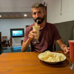 Dinner and juice time 🍌