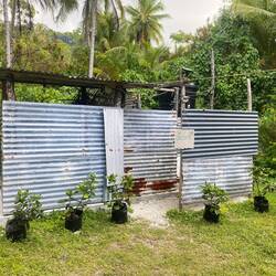 Auch sehenswert: das Aussenklo...