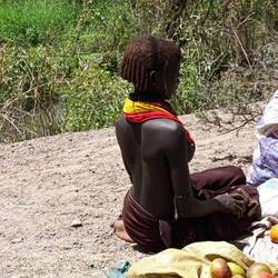 Selling Mango beside the road