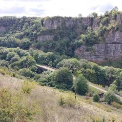 View down to Wyedale from the Chee Dale ascent
