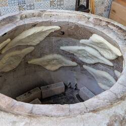 Fladen aus dem Tonofen