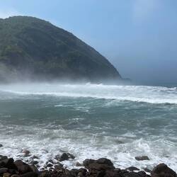 Wildes Meer und Dunst