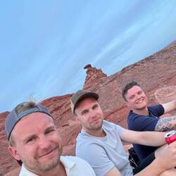 Abendessen am Mexican Hat