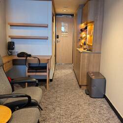 My cabin from the bed.