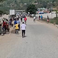 Die Grenze Tansania - Malawi