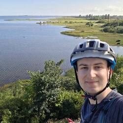 Bunkeflo strandängars Naturreservat im Hintergrund