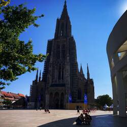 Ulmer Münster - höchster Kirchturm der Welt 161.53m