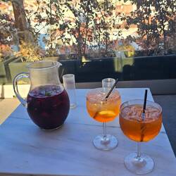 Erster Sangria.... 😋