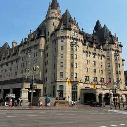 The Fairmont Chateau Laurier - hotel built 1912