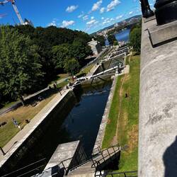 46 locks on the Rideau Canal Ottawa