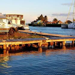 Old Marina Belize. It is also a great place to camp.