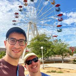 But first let me take a selfie!