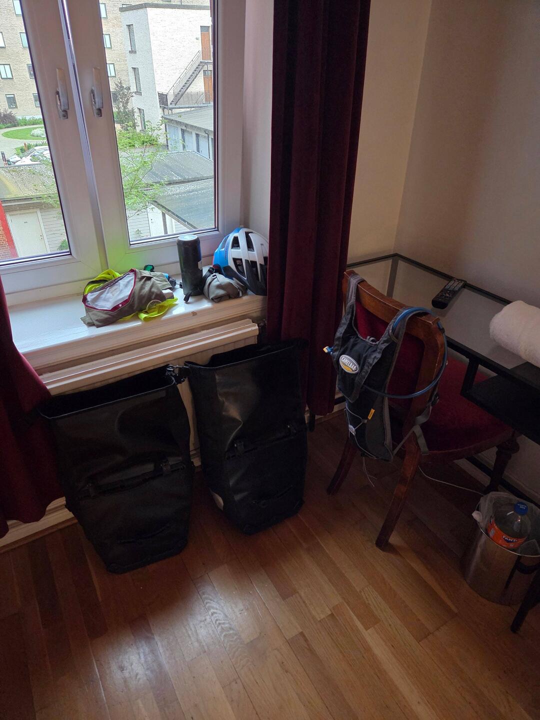 Gepackte Sachen