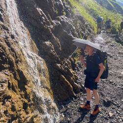 Mal Sonnen- mal Regenschirm:)