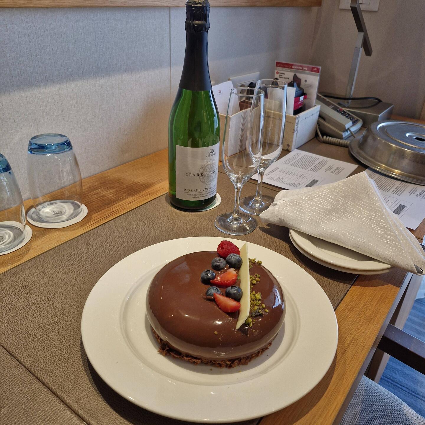 A welcome gift from the crew...