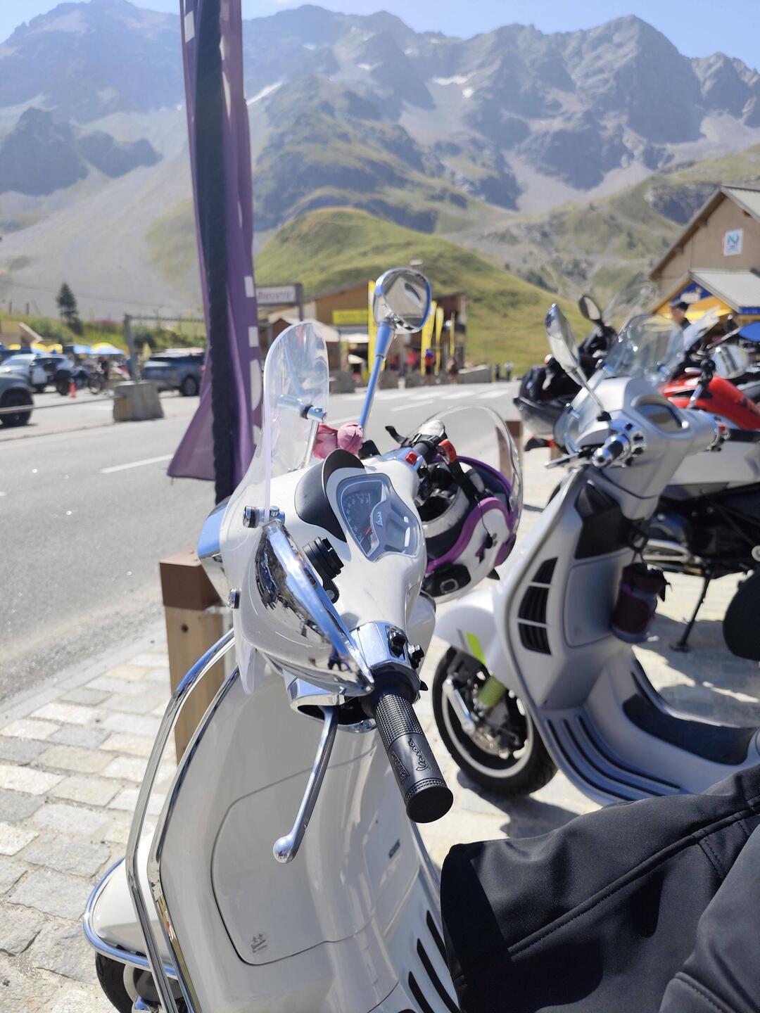 Pause am Col du Lautaret
