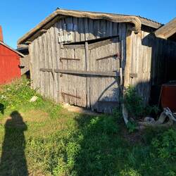 Fischerhütten im Verfall