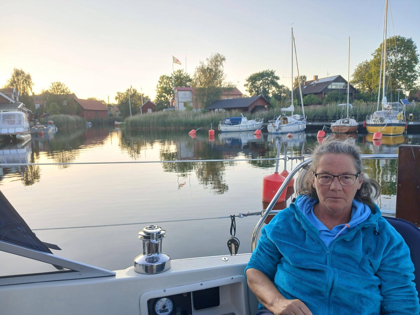 Im Hafen von Figeholm