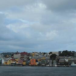 Kristiansund im Vorbeiflug
