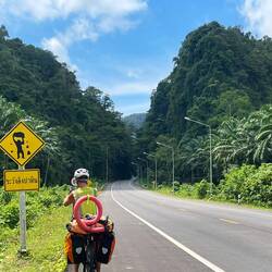 "Beware of monkeys throwing rocks"