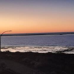 Sunset over Port Hedland