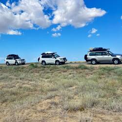 Parte della nostra carovana