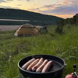Großer Frieden am Abend.