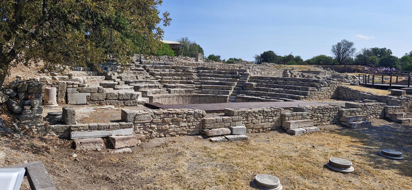 The ampitheatre which was also used for council meetings