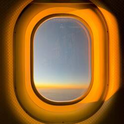 Danach flogen wir in den Sonnenuntergang.