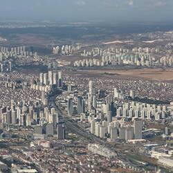 Im Anflug auf Istanbul