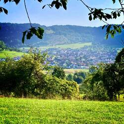 Blick vom Hexensattel nach Unterböhringen