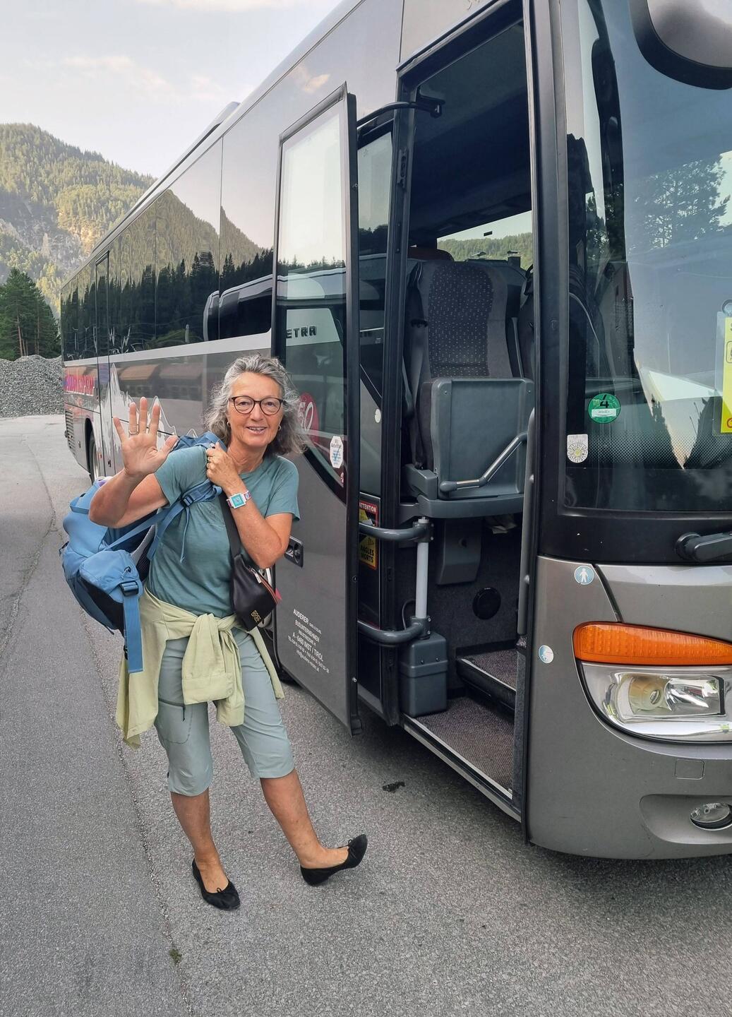 Danke für deine Begleitung und gute Heimreise!