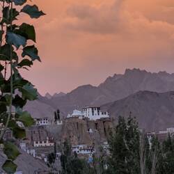 Kloster Lamayuru zum Sonnenuntergang