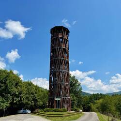 der Aussichtsturm in Sovata