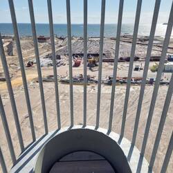 Ausblick auf Baustelle...