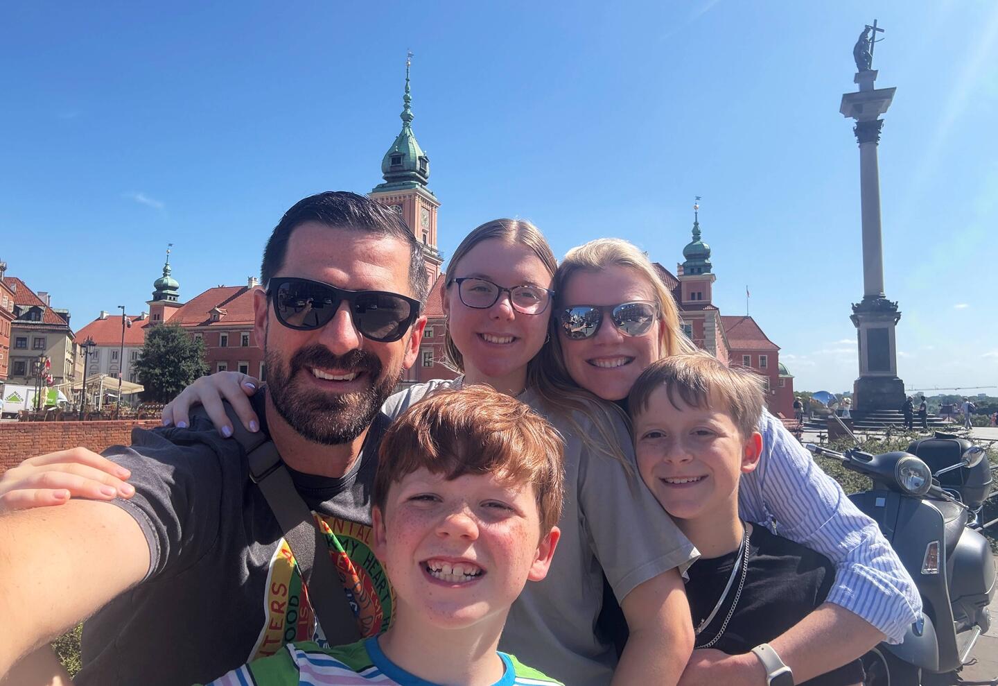 Old town square with Royal Castle