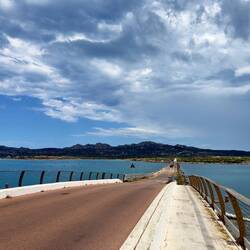 Brücke zwischen La Maddalena und Caprera