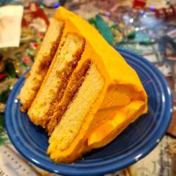 Orange Crunch Cake