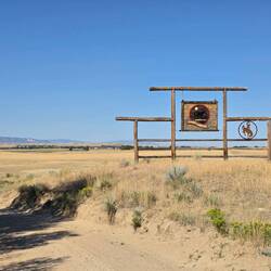 Ranch entrance