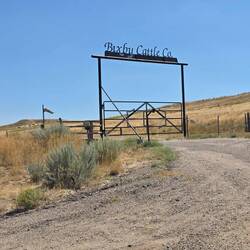 Ranch entrance
