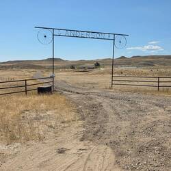 Ranch entrance