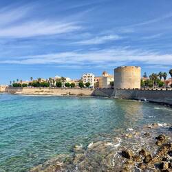 Alghero bei Tag